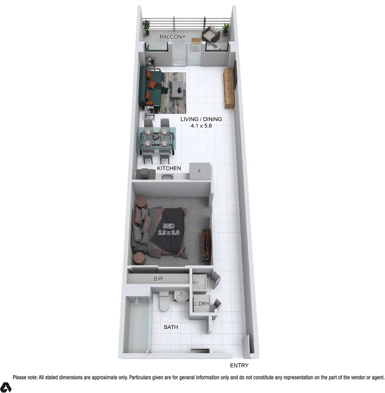 Floorplan of Homely apartment listing, 7/208 Berkeley Street, Doncaster VIC 3108