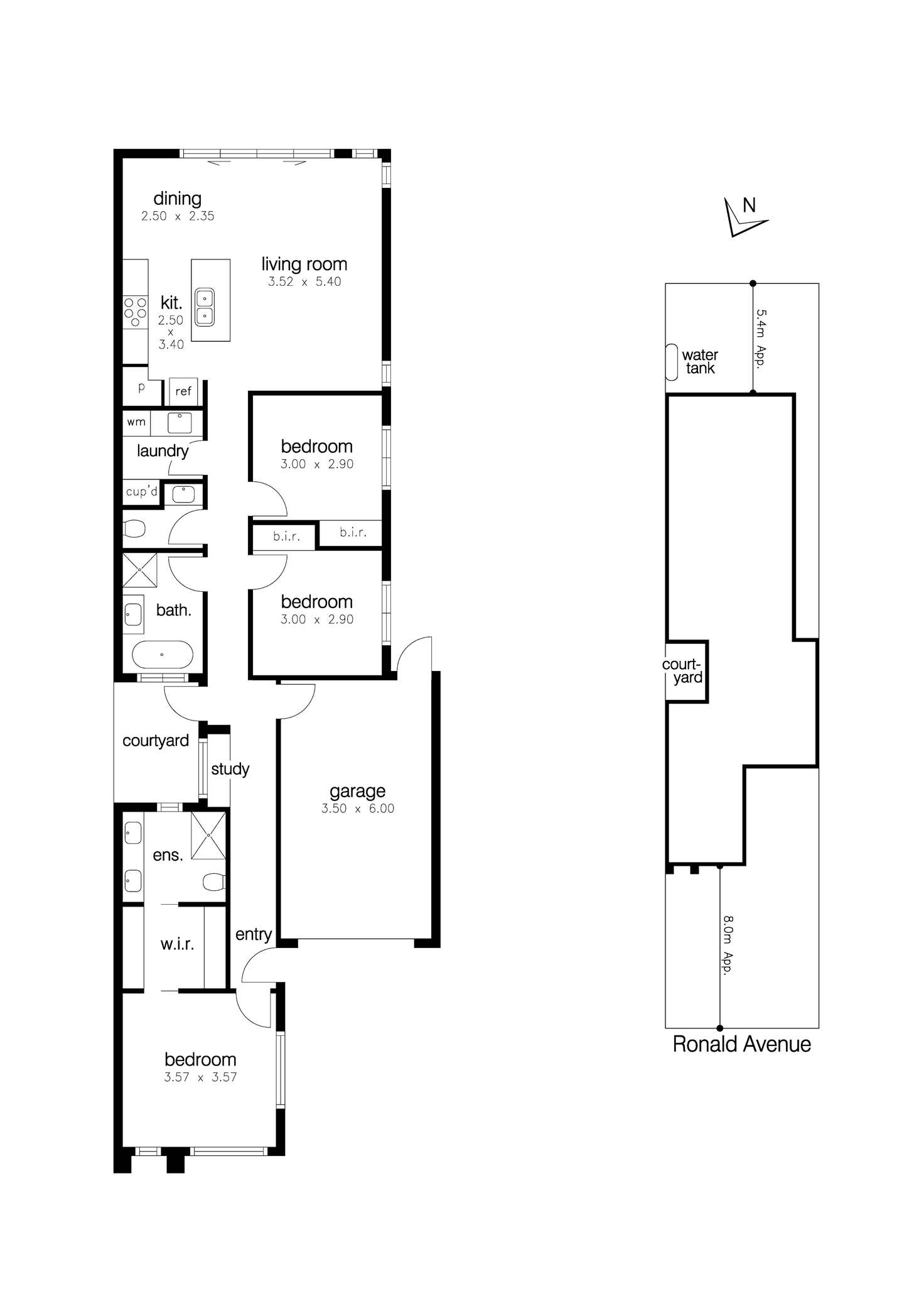 Floorplan of Homely unit listing, 15A Ronald Avenue, Altona North VIC 3025