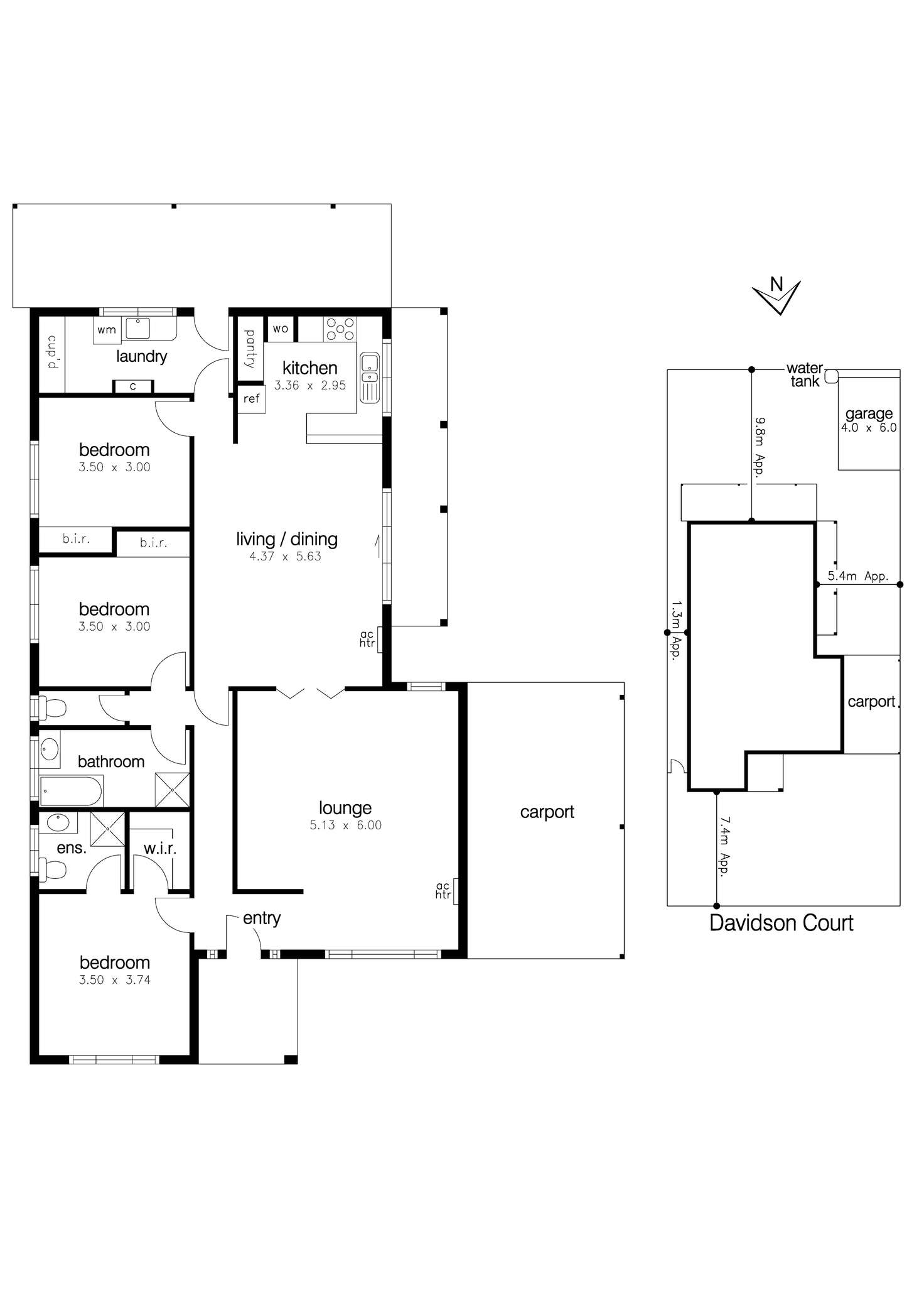 Floorplan of Homely house listing, 3 Davidson Court, Altona Meadows VIC 3028