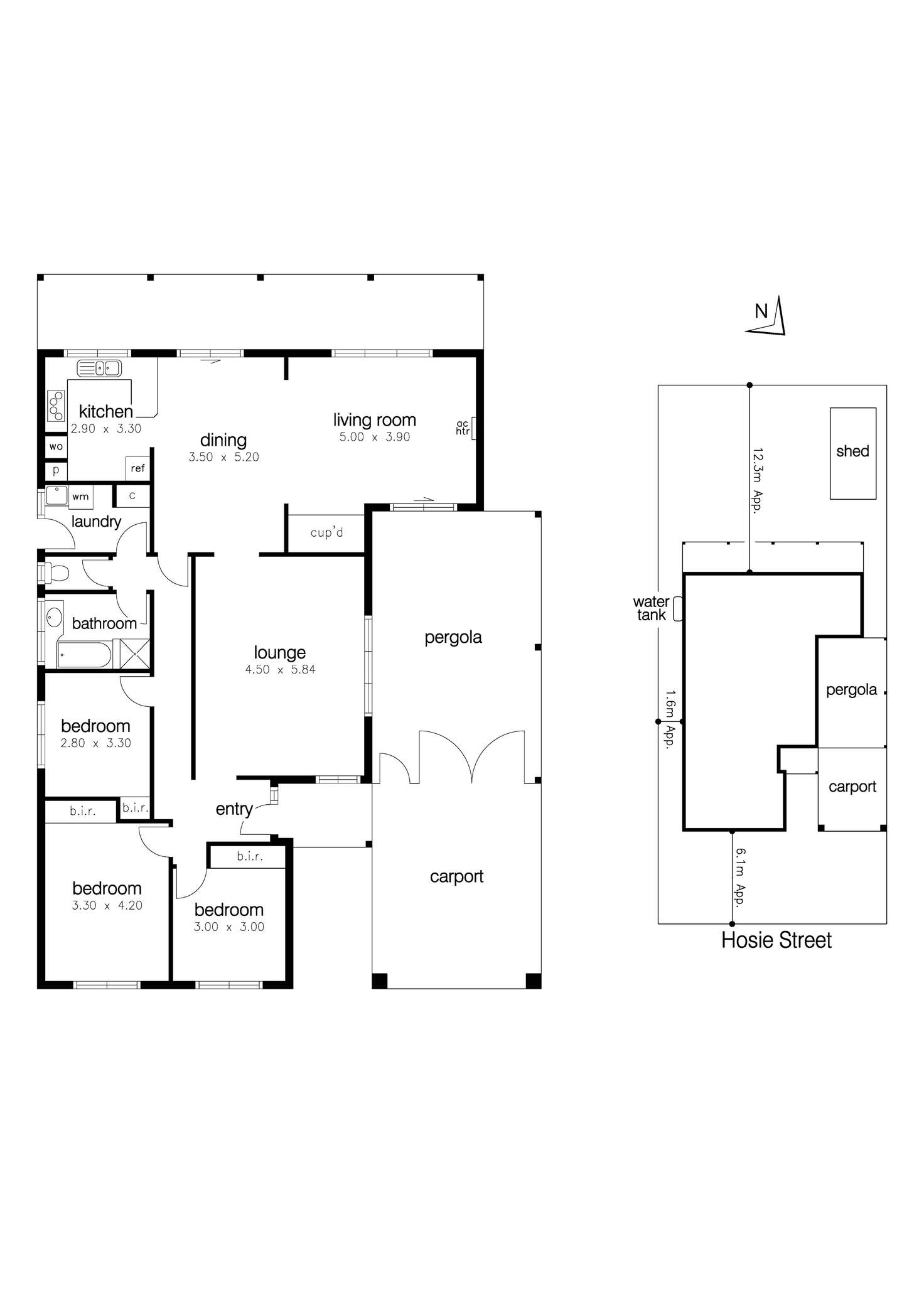 Floorplan of Homely house listing, 2 Hosie Street, Altona Meadows VIC 3028