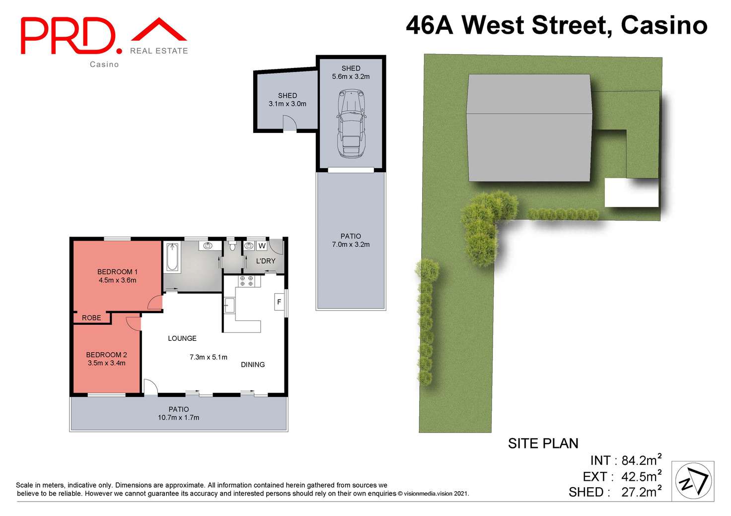 Floorplan of Homely house listing, 46A West Street, Casino NSW 2470