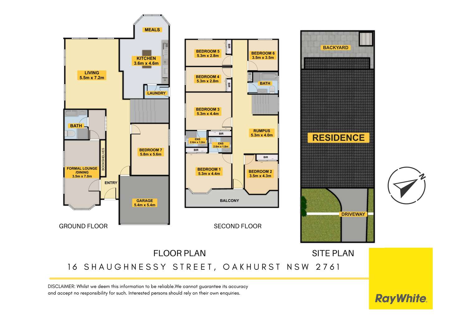 Floorplan of Homely house listing, 16 Shaughnessy Street, Oakhurst NSW 2761