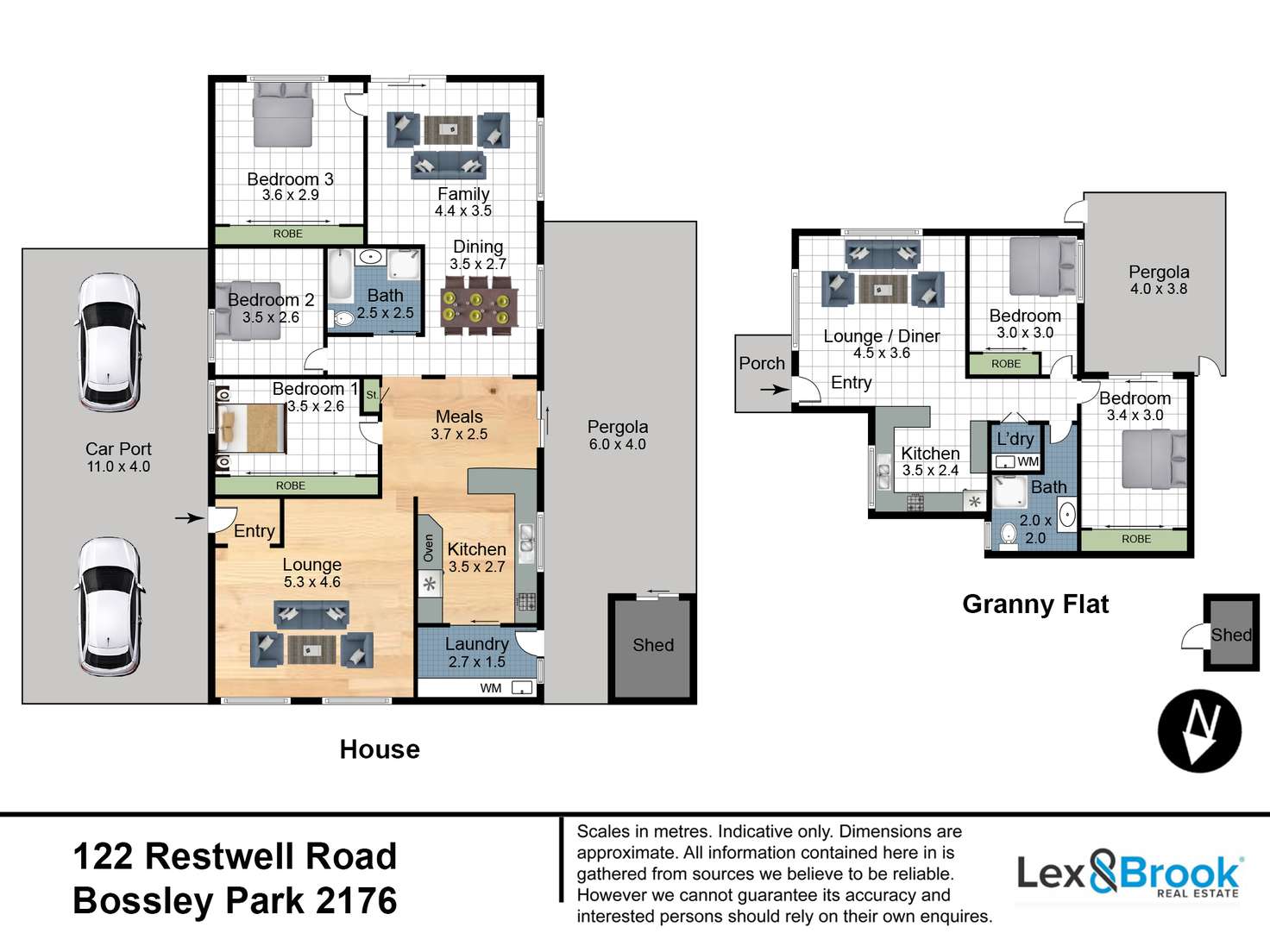 Floorplan of Homely house listing, 122 Restwell Rd, Bossley Park NSW 2176
