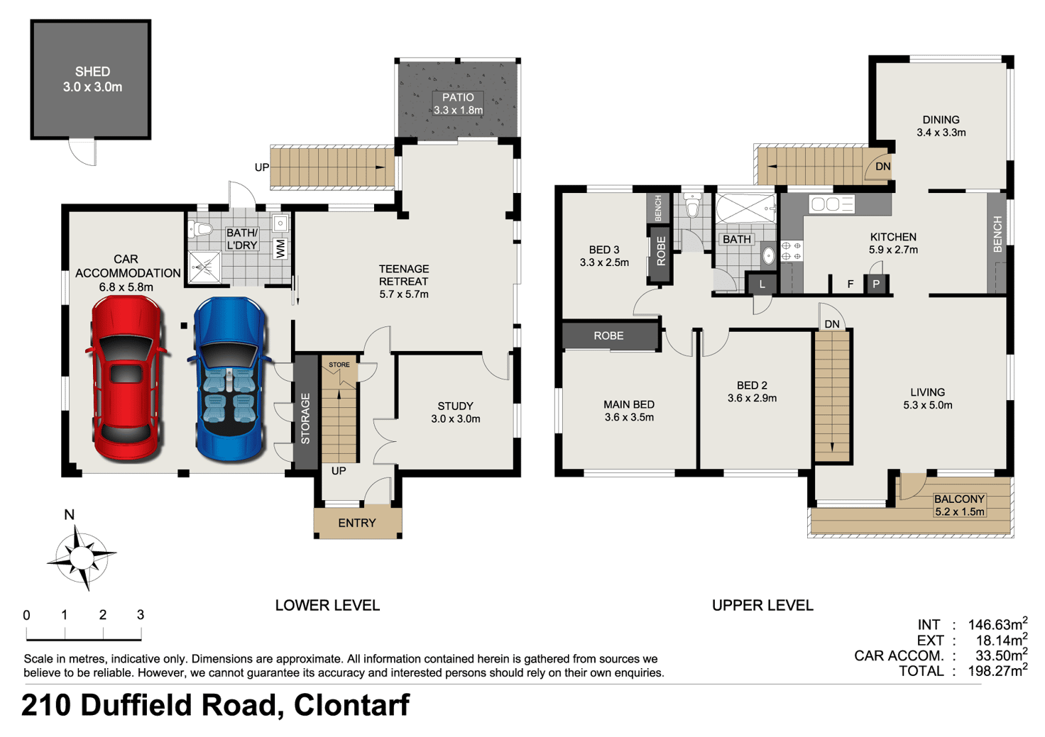 Floorplan of Homely house listing, 210 Duffield Road, Clontarf QLD 4019