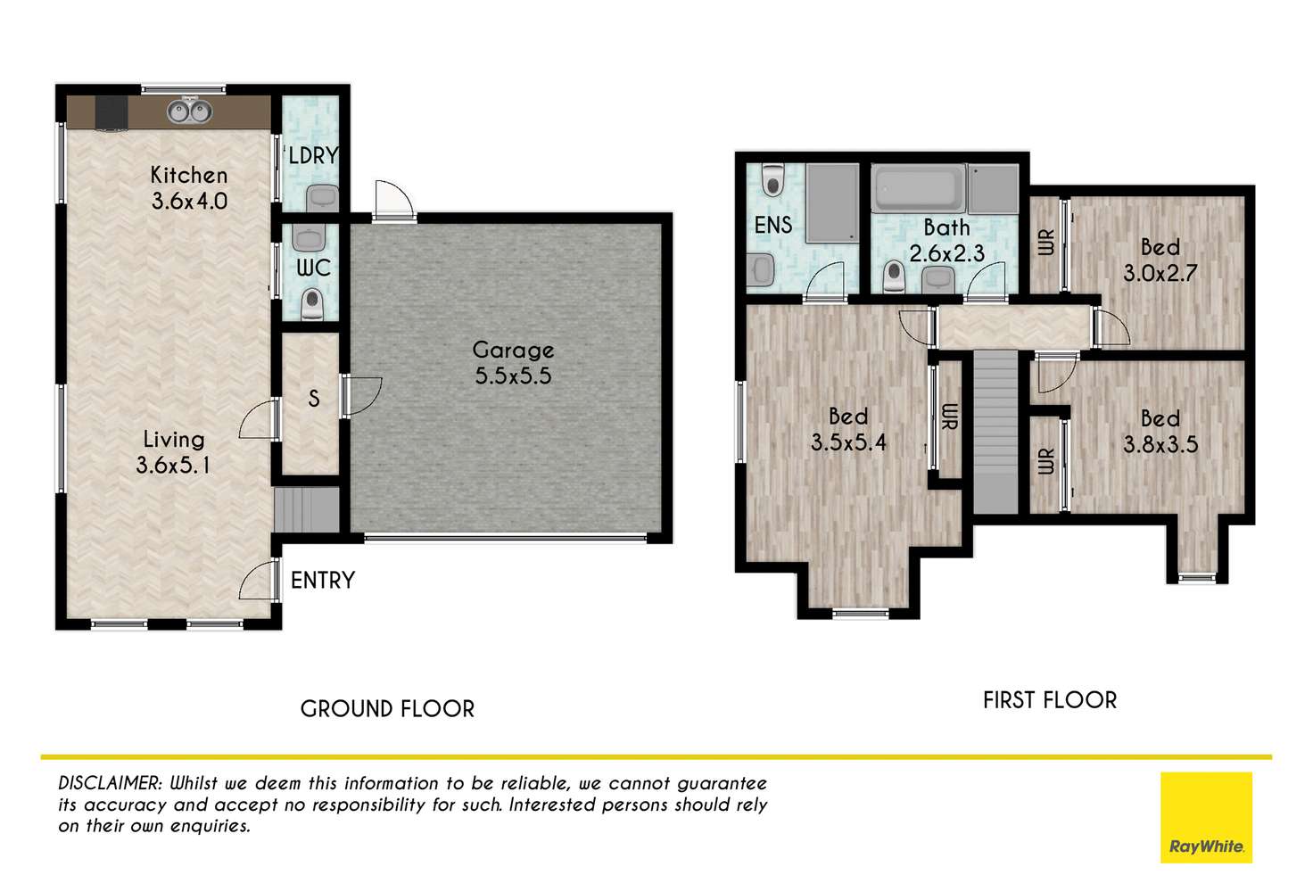 Floorplan of Homely townhouse listing, 5/174 Canberra Street, St Marys NSW 2760