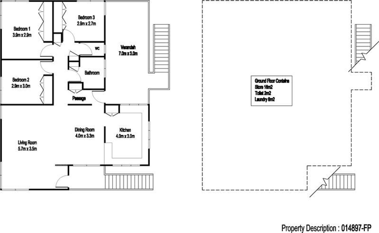 Floorplan of Homely house listing, 2 Moss Court, Aitkenvale QLD 4814
