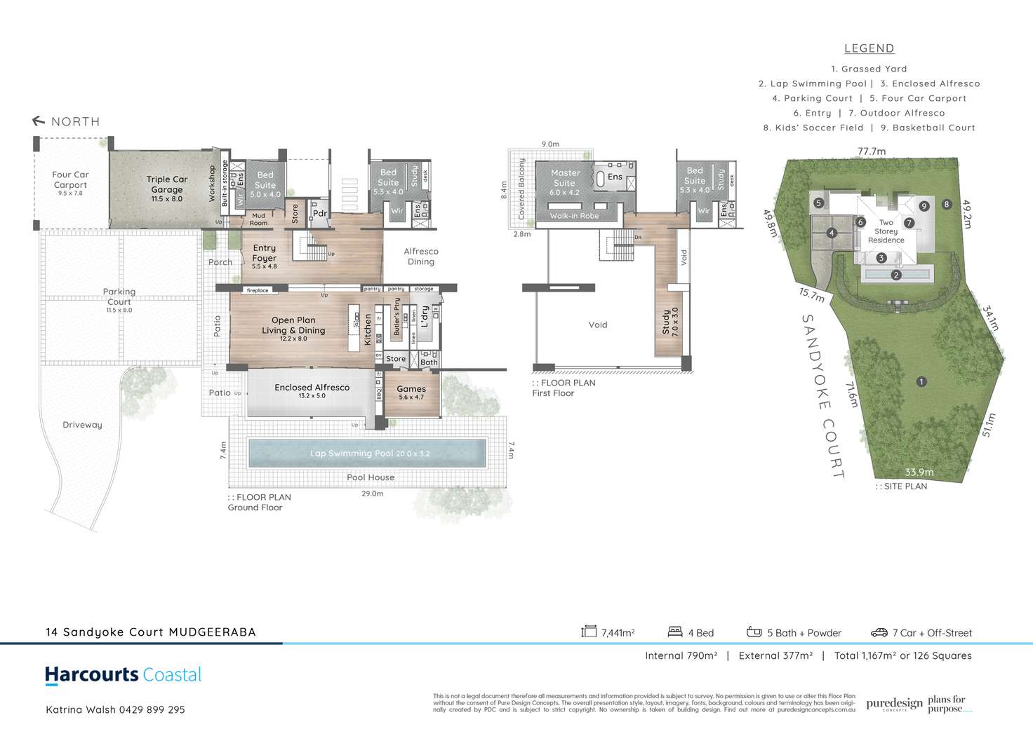 Floorplan of Homely house listing, 14 Sandyoke Court, Mudgeeraba QLD 4213