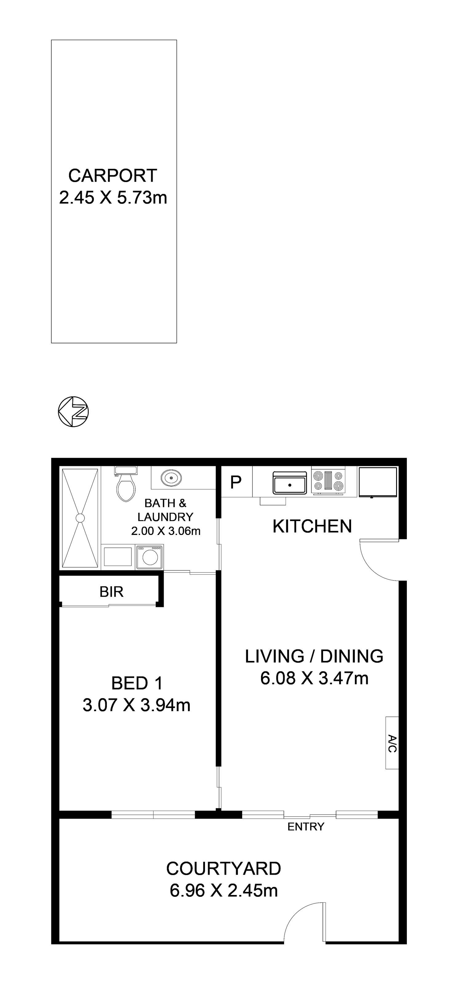 Floorplan of Homely unit listing, 3 Dodd Lane, Gilberton SA 5081