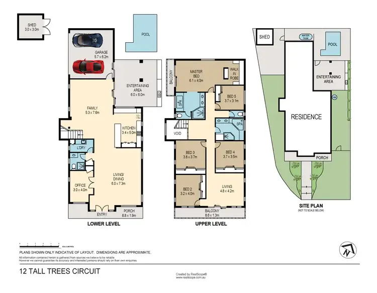 Floorplan of Homely house listing, 12 Talltrees Circuit, Wakerley QLD 4154