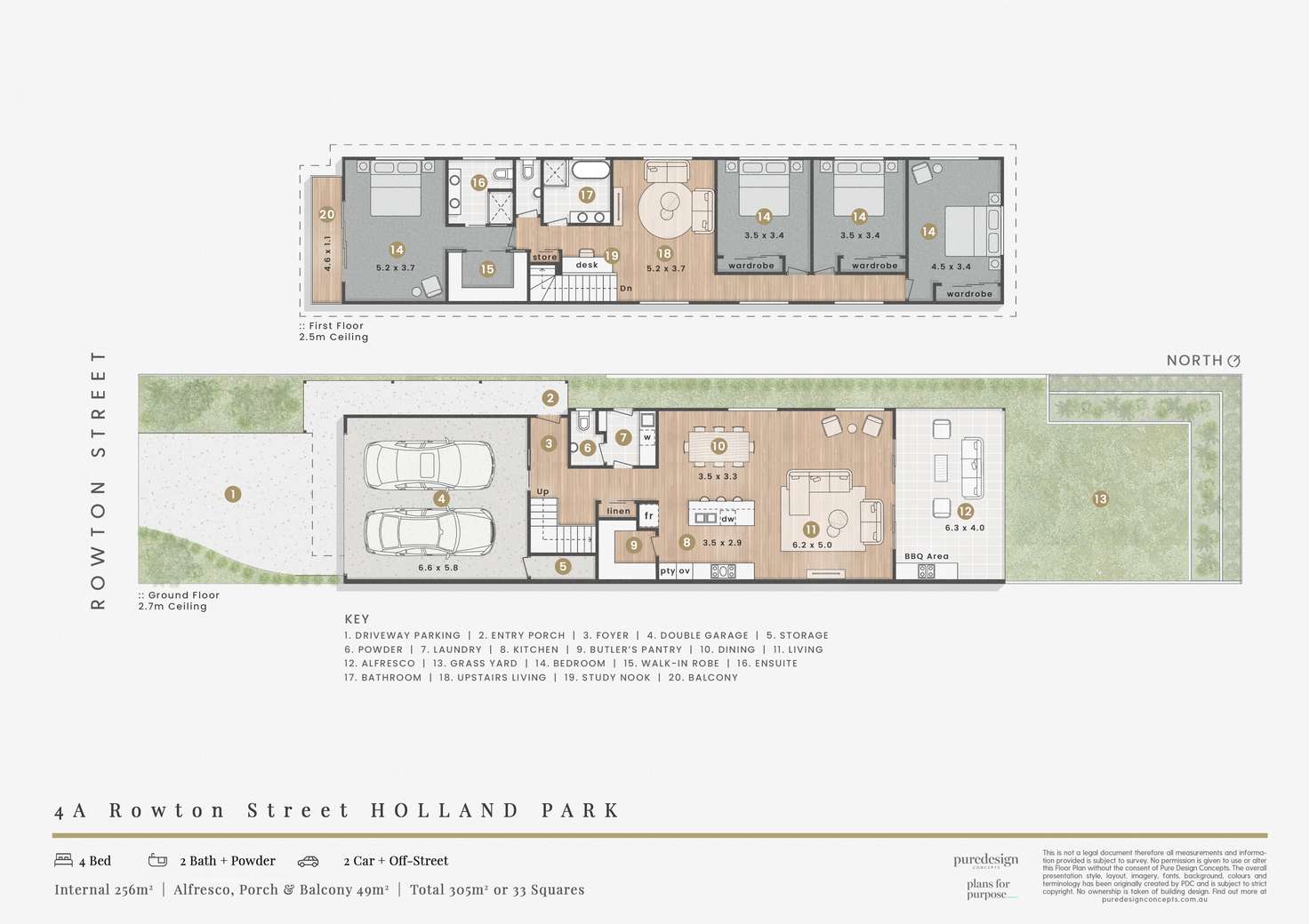 Floorplan of Homely house listing, 4 Rowton Street, Holland Park QLD 4121