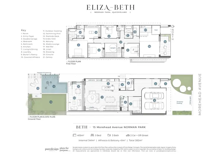 Floorplan of Homely house listing, 17 Morehead Avenue, Norman Park QLD 4170