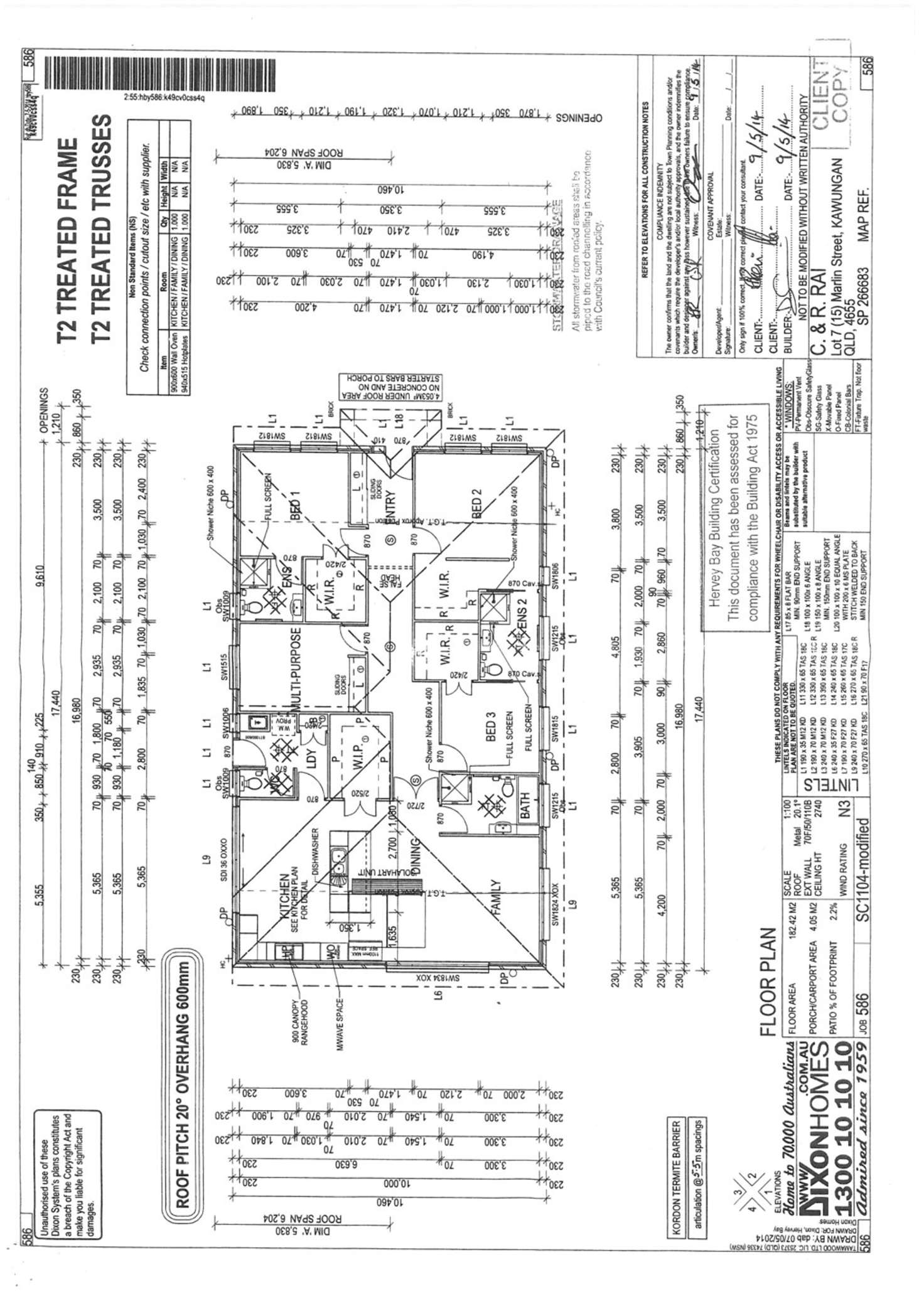 Floorplan of Homely house listing, 15 Marlin Street, Kawungan QLD 4655
