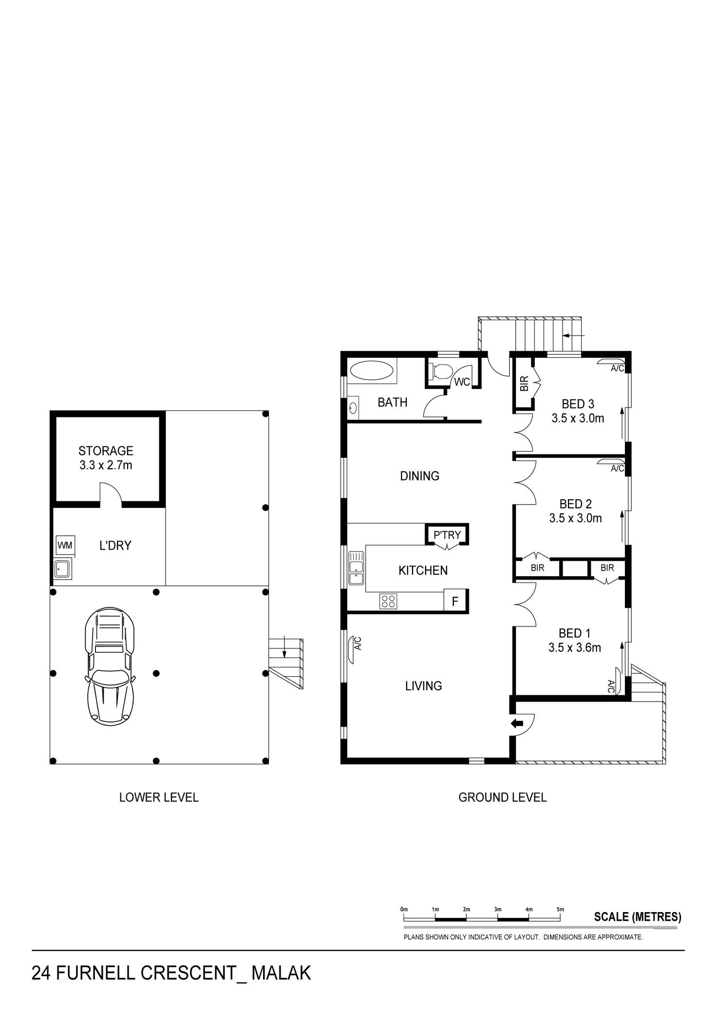 Floorplan of Homely house listing, 24 Furnell Crescent, Malak NT 812
