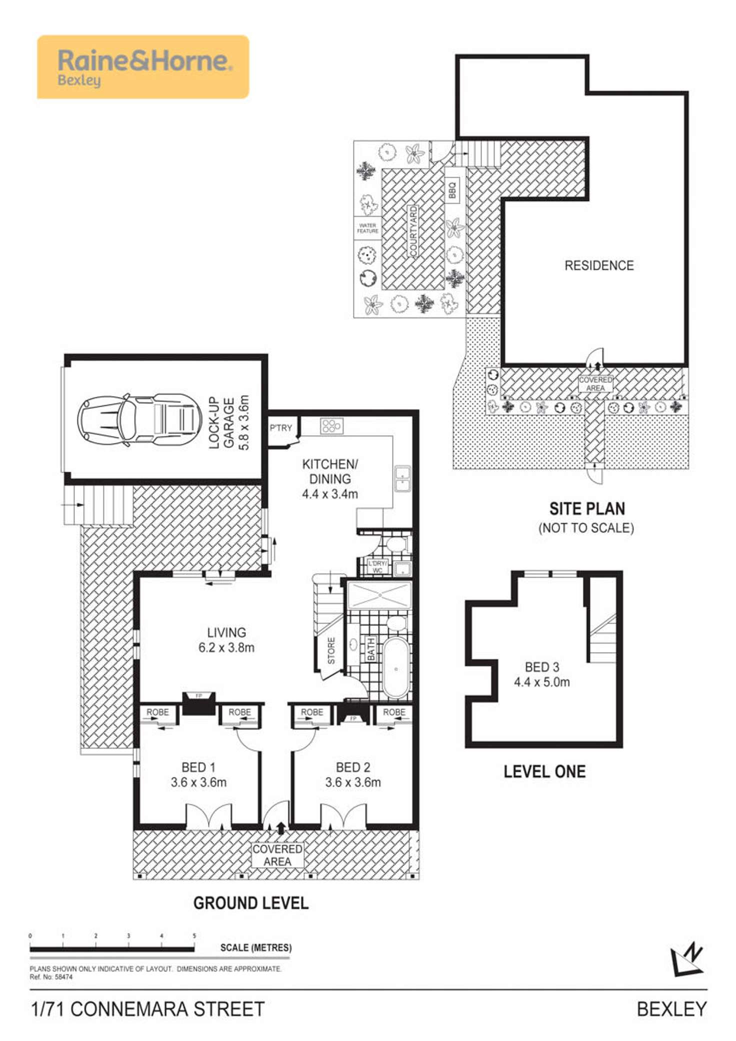 Floorplan of Homely house listing, 1/71 Connemarra Street, Bexley NSW 2207