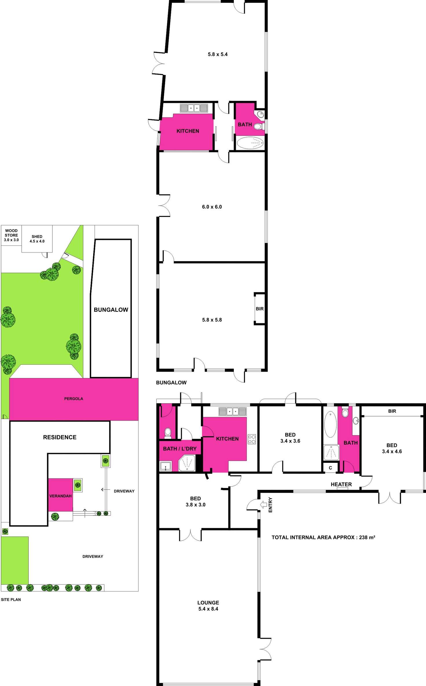 Floorplan of Homely house listing, 33 The Esplanade, North Shore VIC 3214