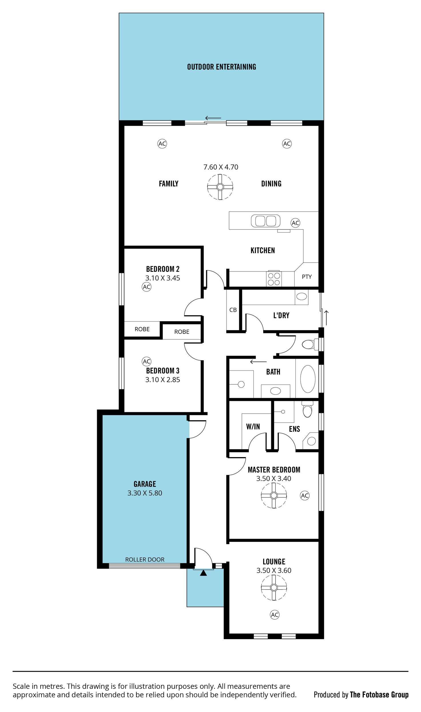 Floorplan of Homely house listing, 38 Cook Street, Seaford Meadows SA 5169