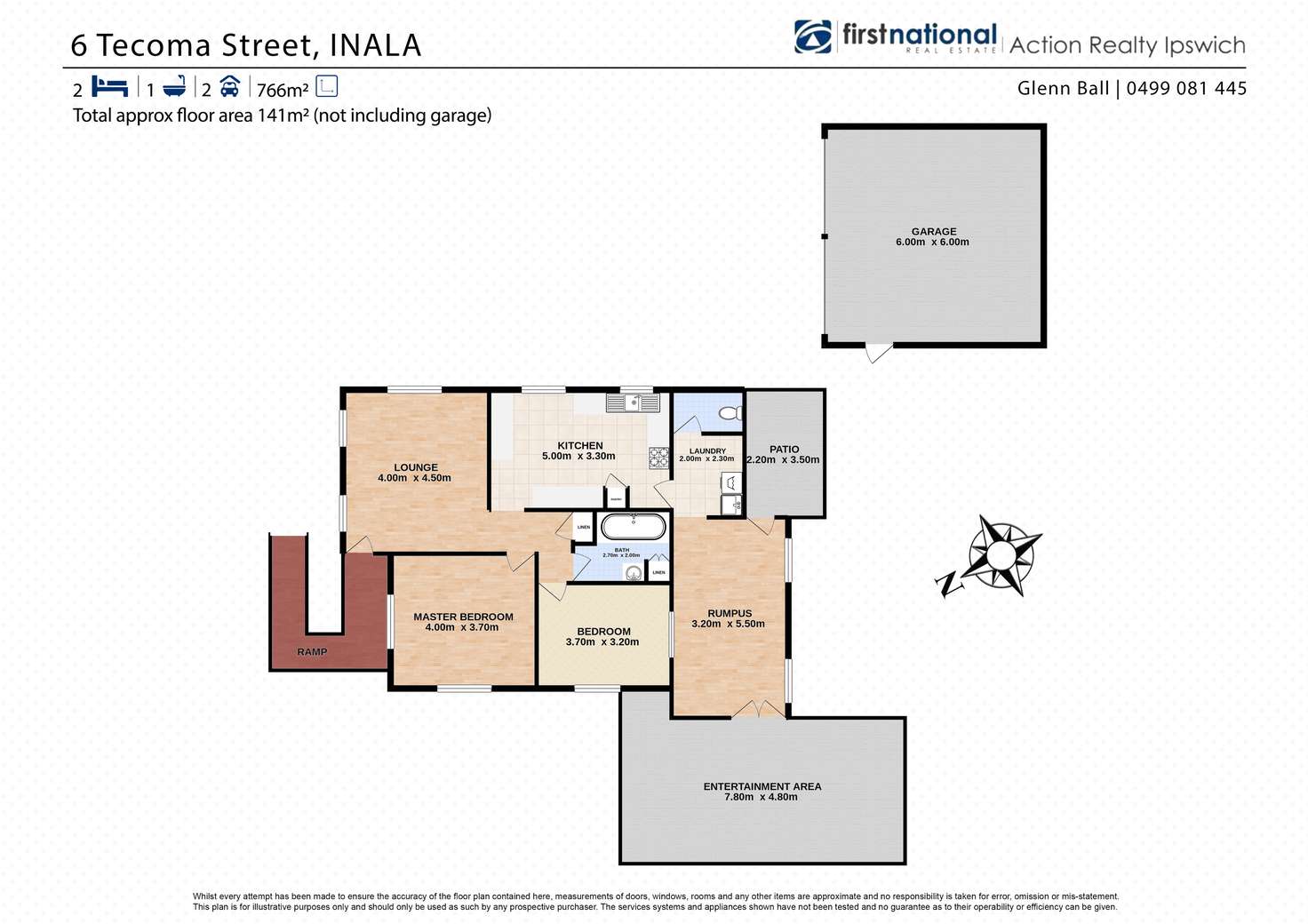 Floorplan of Homely house listing, 6 Tecoma Street, Inala QLD 4077