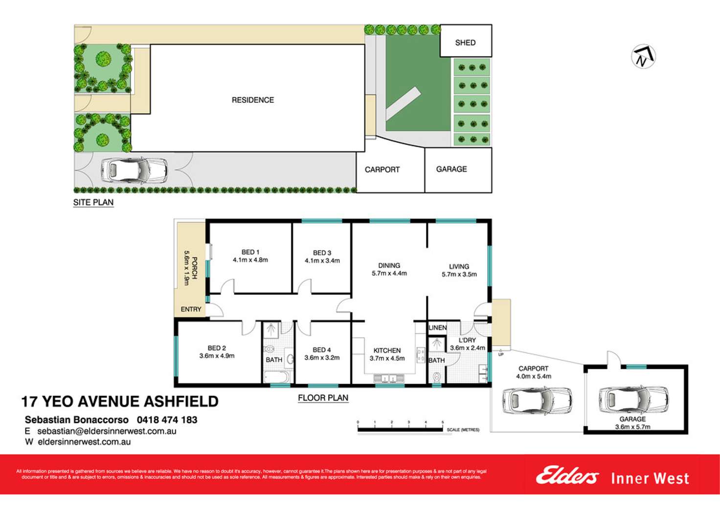 Floorplan of Homely house listing, 17 Yeo Avenue, Ashfield NSW 2131