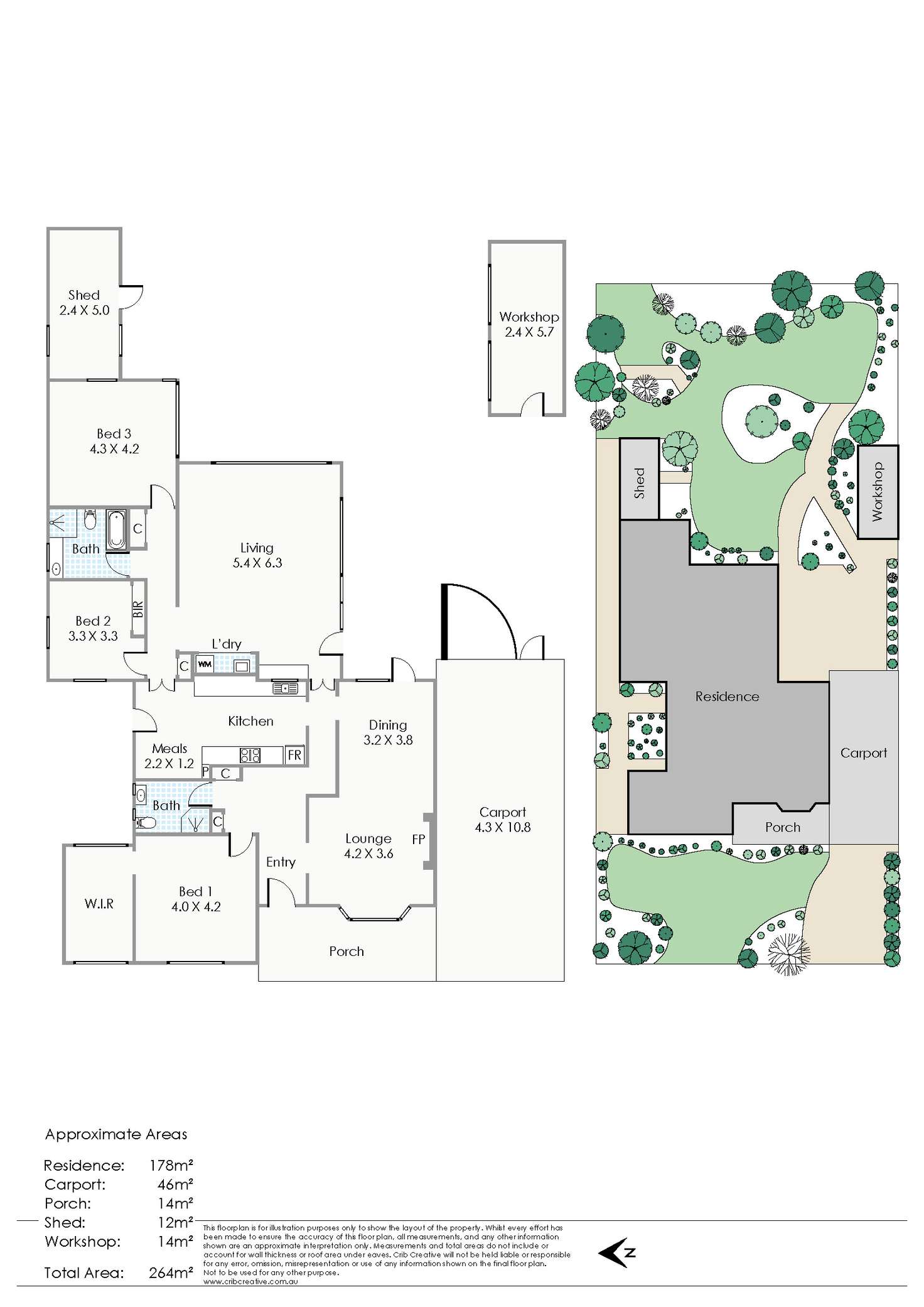 Floorplan of Homely house listing, Address available on request