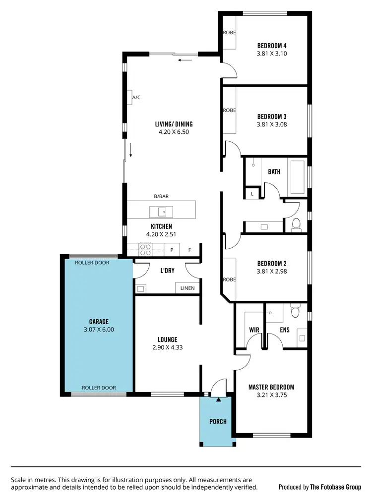 Floorplan of Homely house listing, 87 Centenary Circuit, Andrews Farm SA 5114