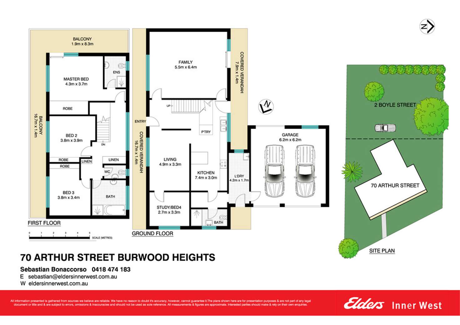 Floorplan of Homely house listing, 70 Arthur Street, Burwood Heights NSW 2136