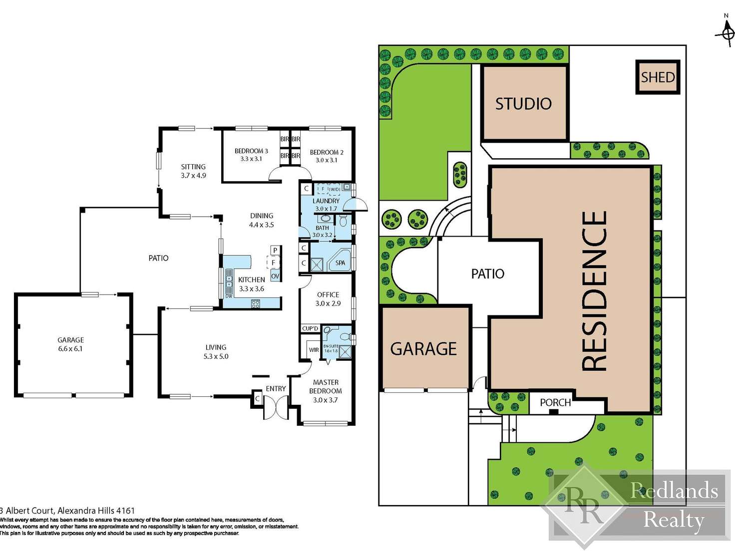 Floorplan of Homely house listing, 3 Albert Court, Alexandra Hills QLD 4161