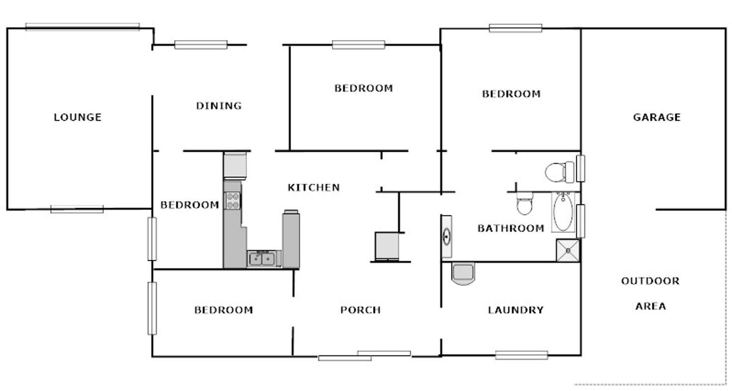 Floorplan of Homely house listing, 7 Dunn Street, Bordertown SA 5268