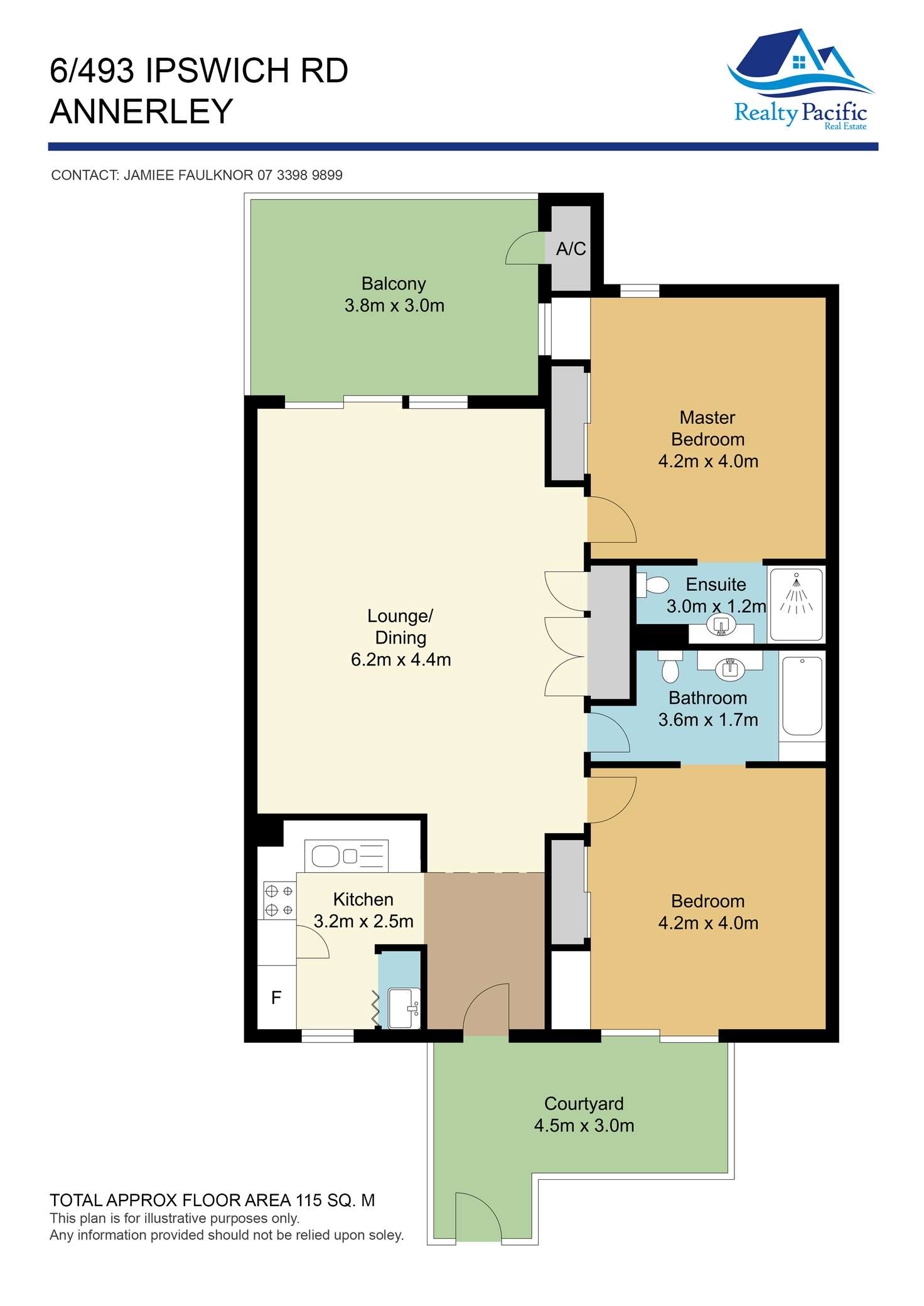 Floorplan of Homely apartment listing, 6/493 Ipswich Road, Annerley QLD 4103