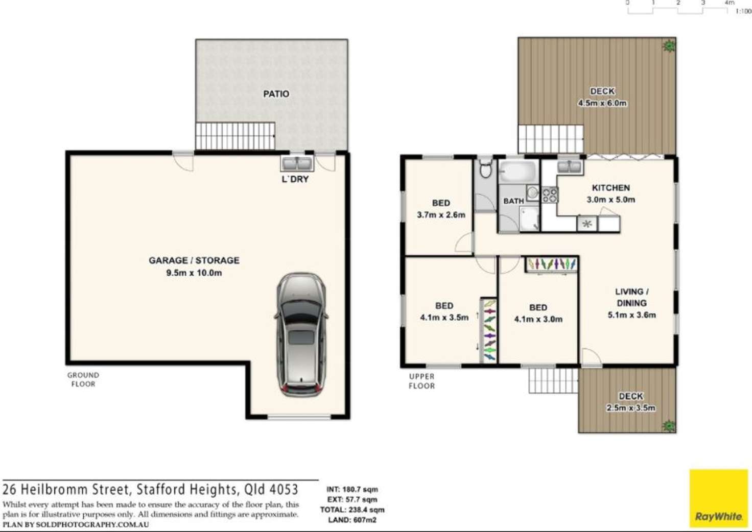 Floorplan of Homely house listing, 26 Heilbromm Street, Stafford Heights QLD 4053
