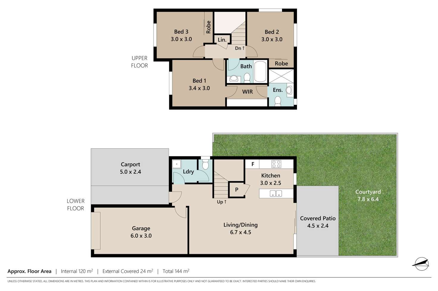 Floorplan of Homely townhouse listing, 7/1 Lamington Road, Mango Hill QLD 4509