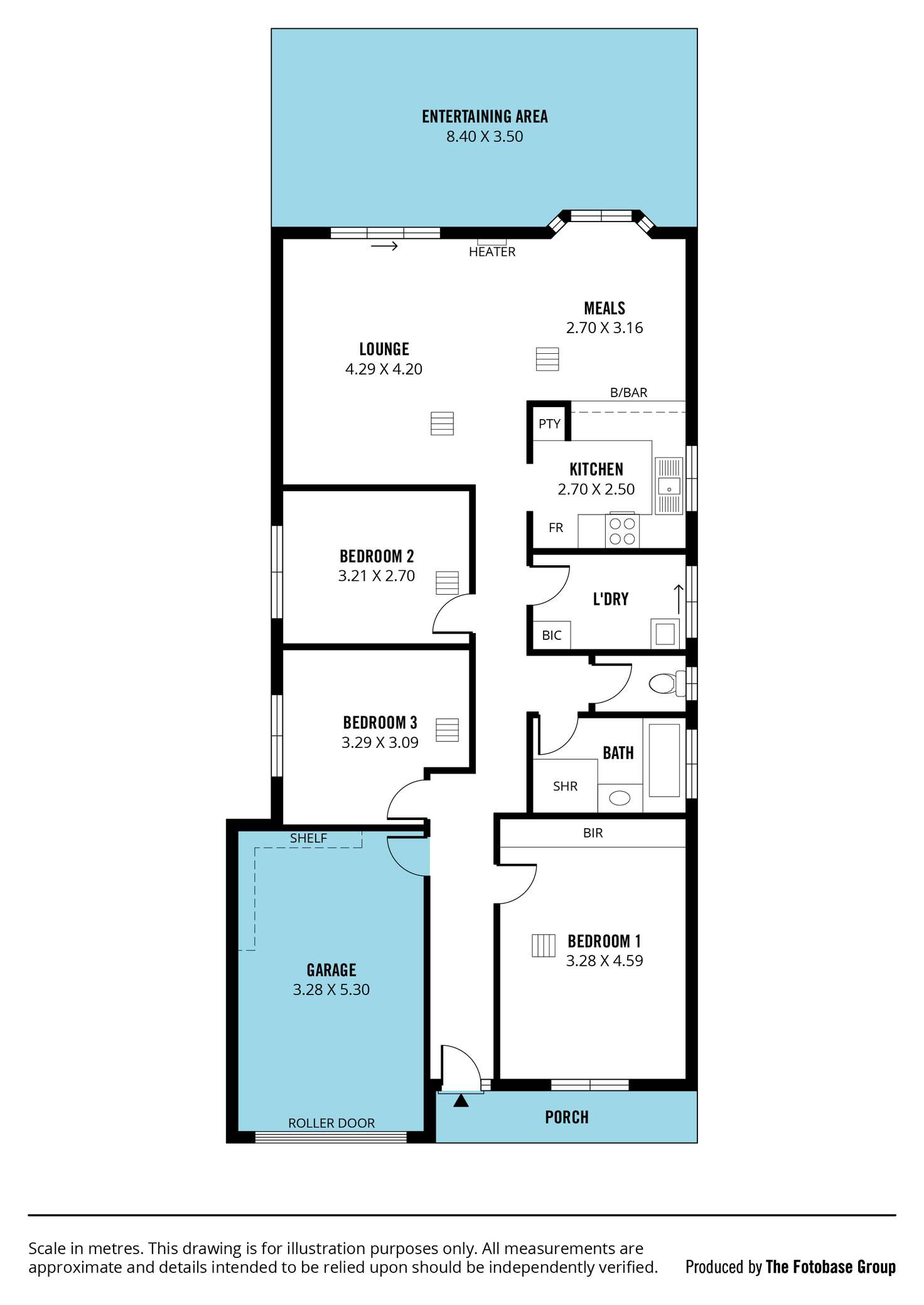 Floorplan of Homely house listing, 21 Alder Drive, Seaford SA 5169