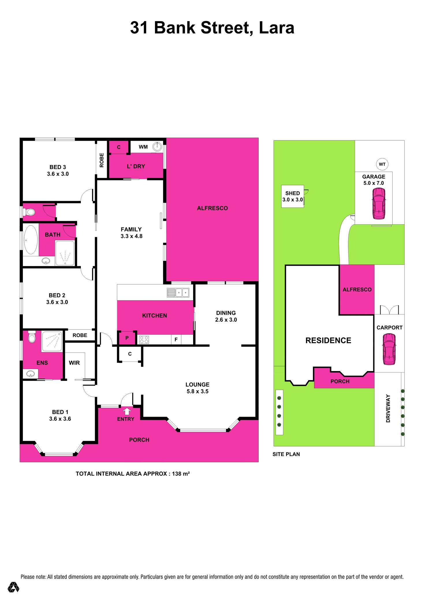 Floorplan of Homely house listing, 31 Bank Street, Lara VIC 3212