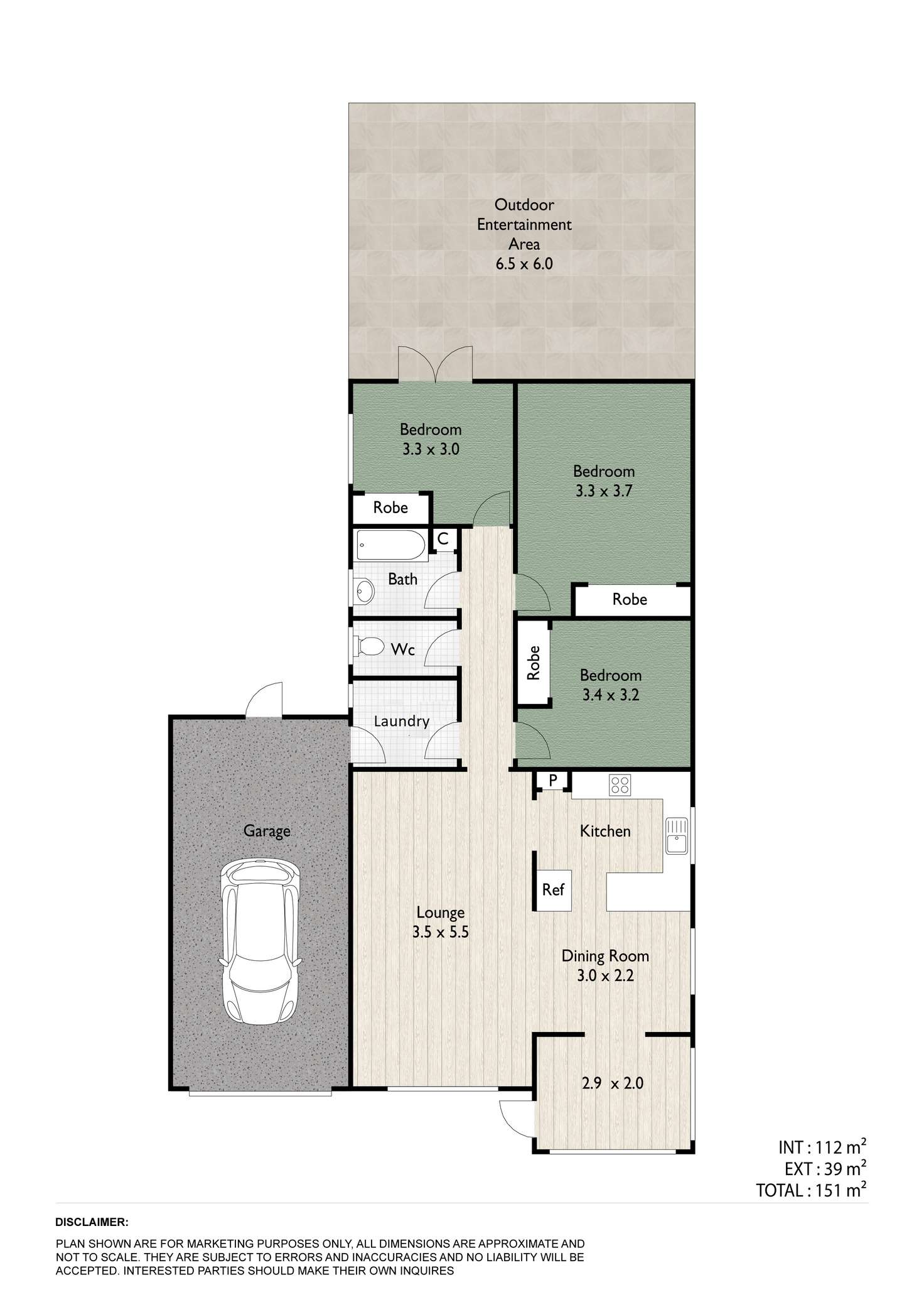 Floorplan of Homely house listing, 71 Laura Street, Clontarf QLD 4019