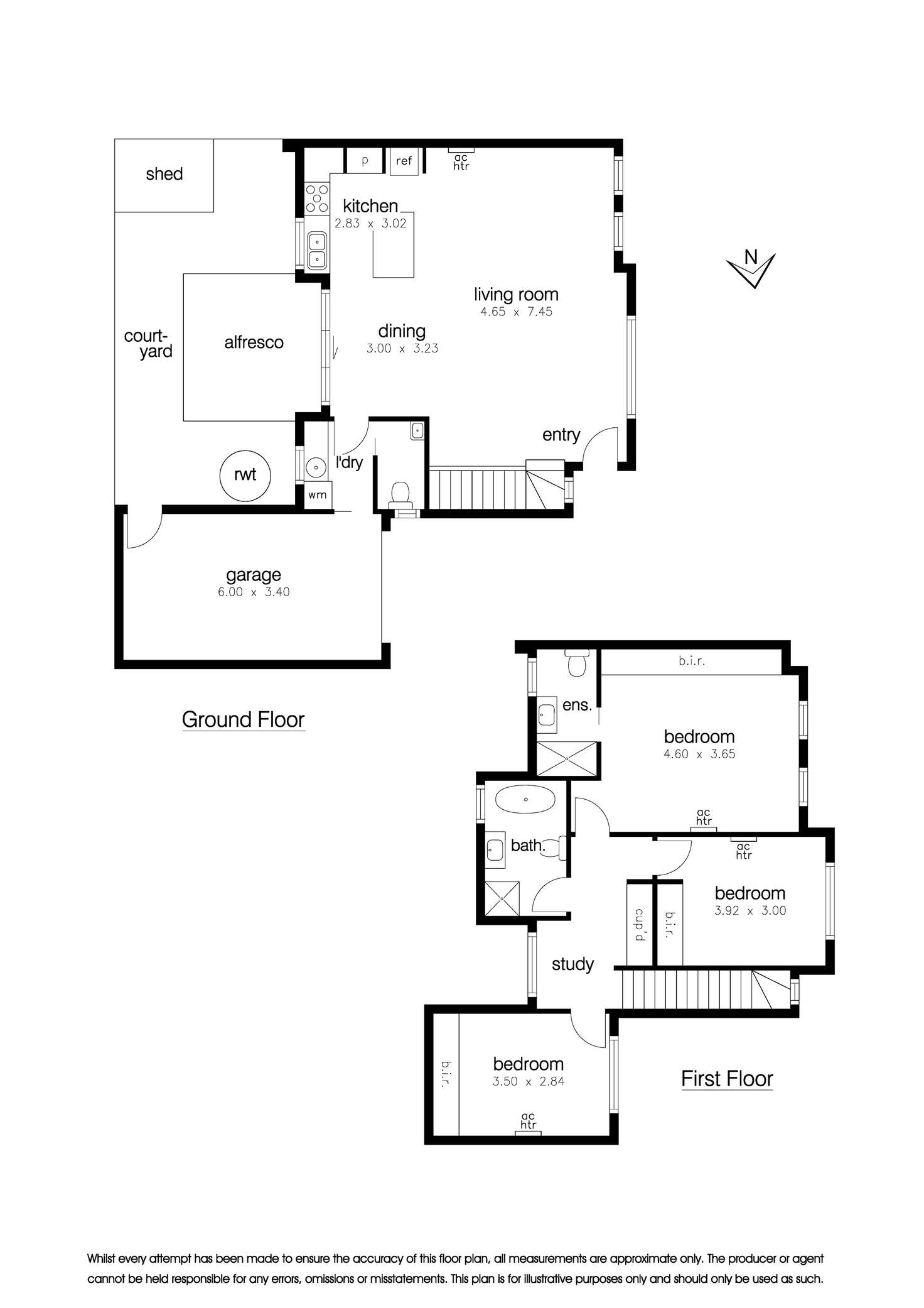 Floorplan of Homely unit listing, 2/58 Marigold Avenue, Altona North VIC 3025