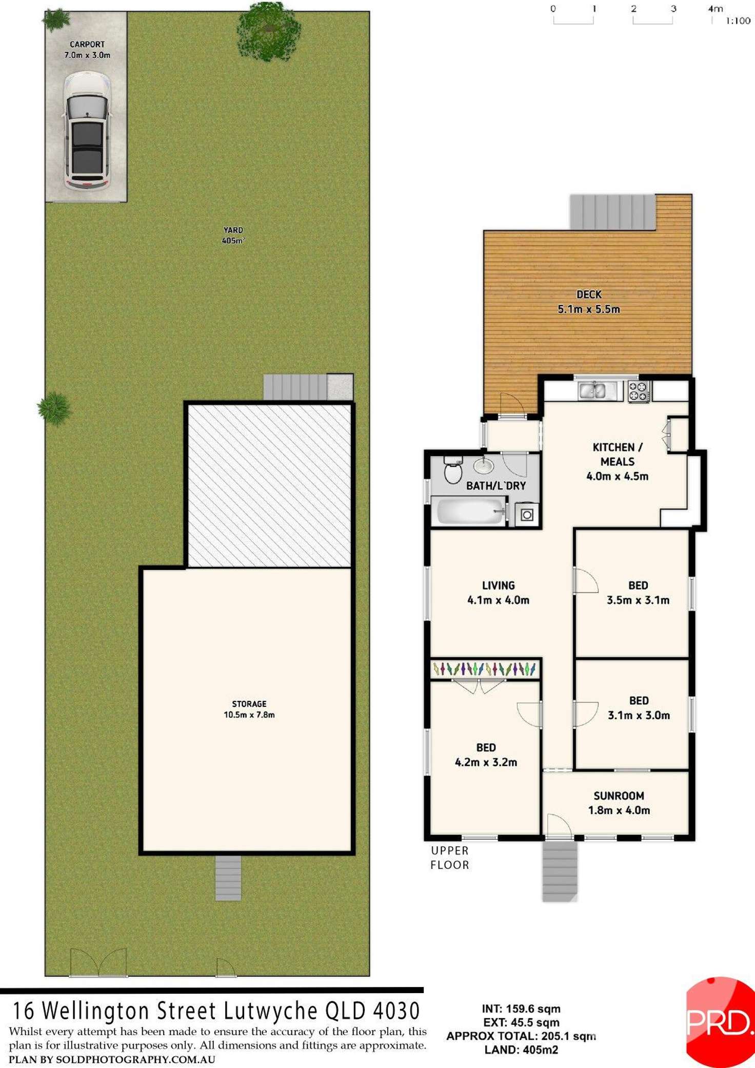 Floorplan of Homely house listing, 16 Wellington Street, Lutwyche QLD 4030