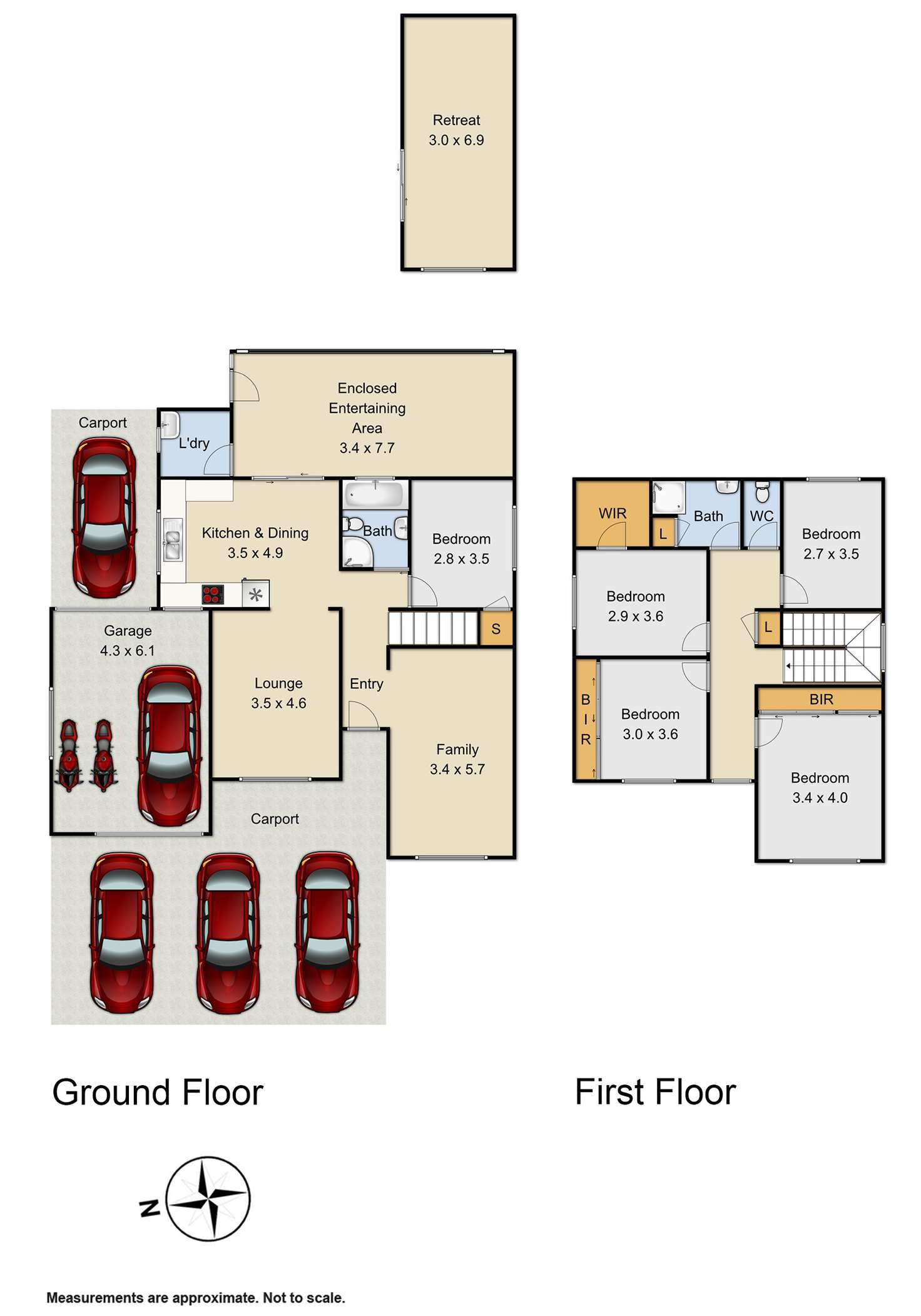 Floorplan of Homely house listing, 5 Acacia Street, Rooty Hill NSW 2766