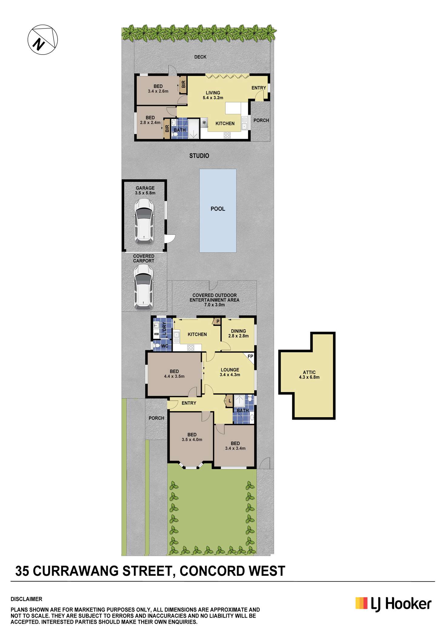 Floorplan of Homely house listing, 35 Currawang Street, Concord West NSW 2138