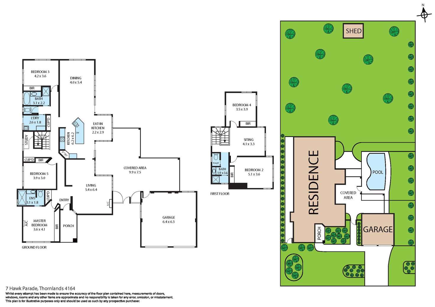 Floorplan of Homely house listing, 7 Hawk Parade, Thornlands QLD 4164