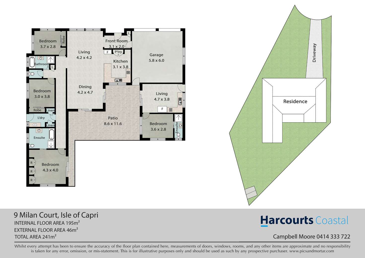 Floorplan of Homely house listing, 9 Milan Court, Isle Of Capri QLD 4217