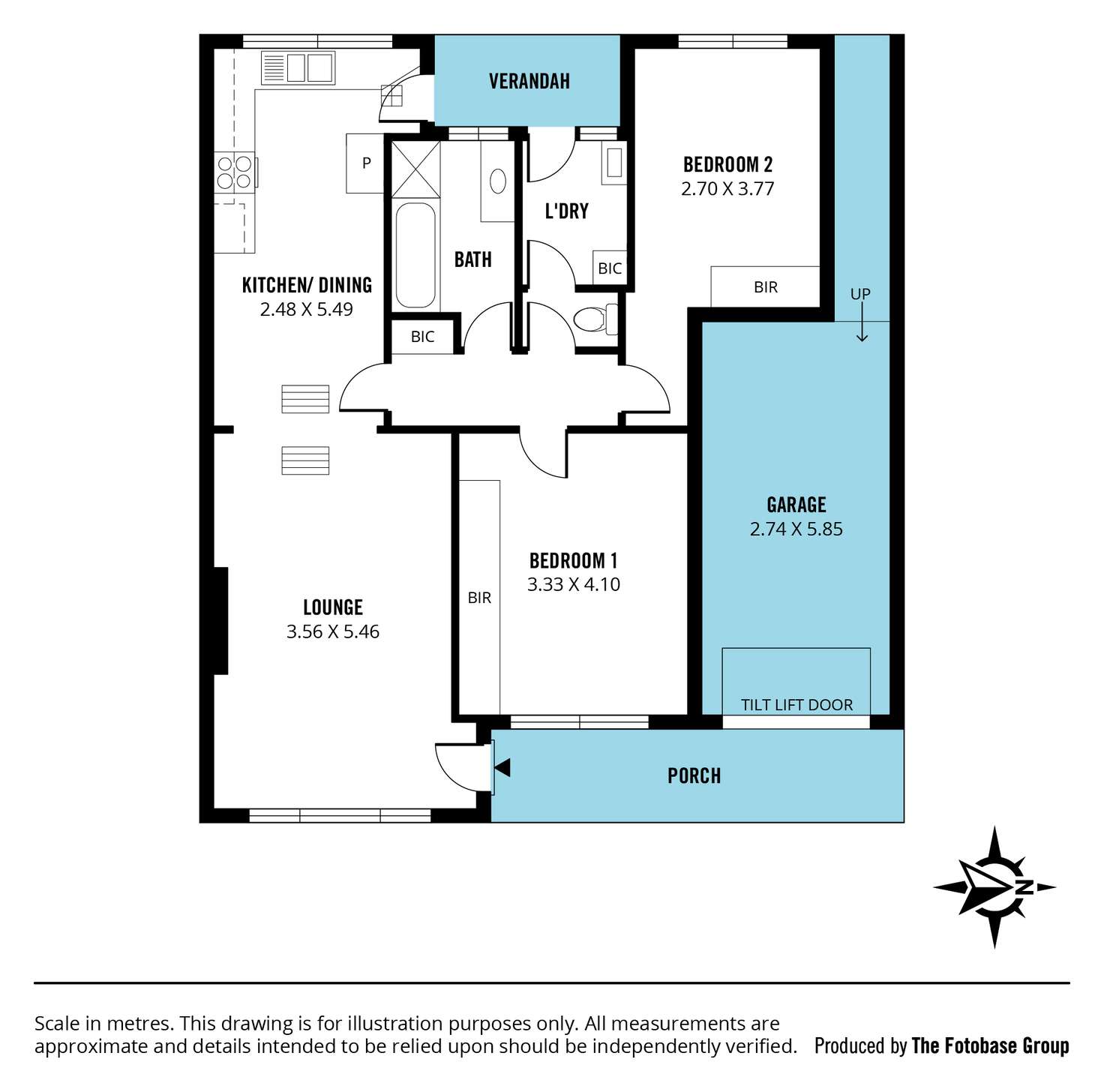 Floorplan of Homely unit listing, 3/2 Elder Street, Daw Park SA 5041