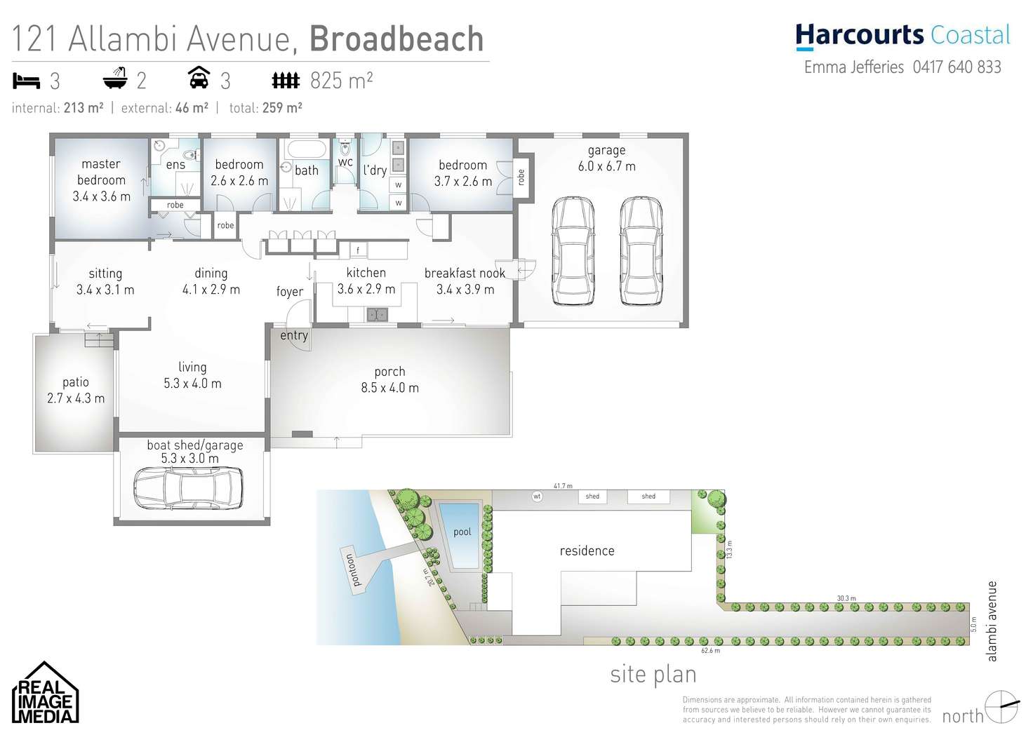 Floorplan of Homely house listing, 121 Allambi Avenue, Broadbeach Waters QLD 4218