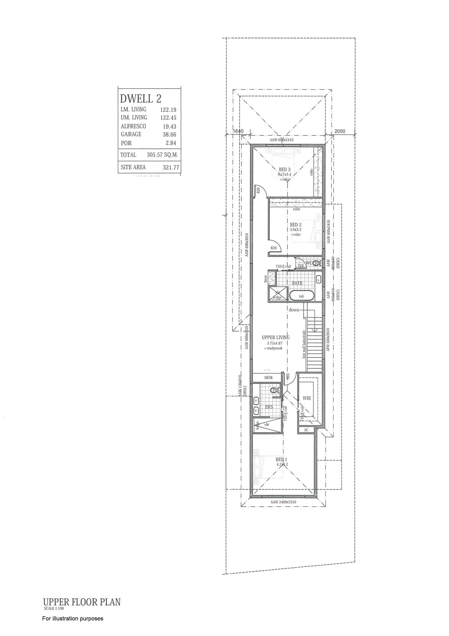 Floorplan of Homely house listing, 26A Gray Street, West Beach SA 5024