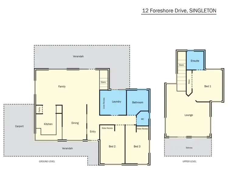 Floorplan of Homely house listing, 12 Foreshore Drive, Singleton WA 6175