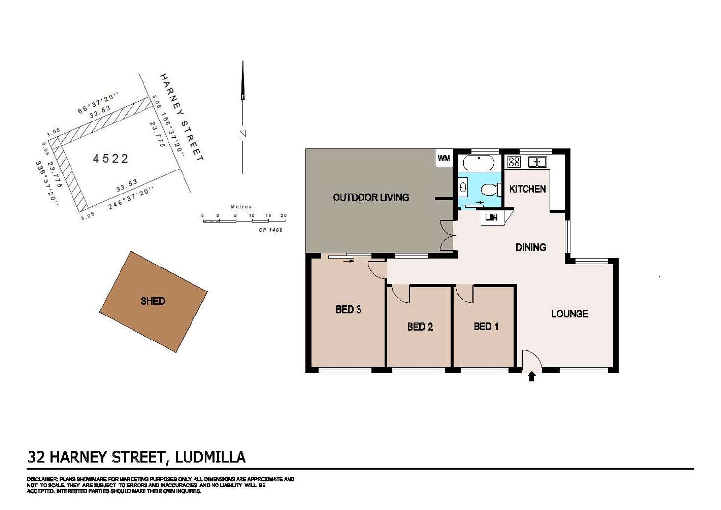 Floorplan of Homely house listing, 32 Harney Street, Ludmilla NT 820