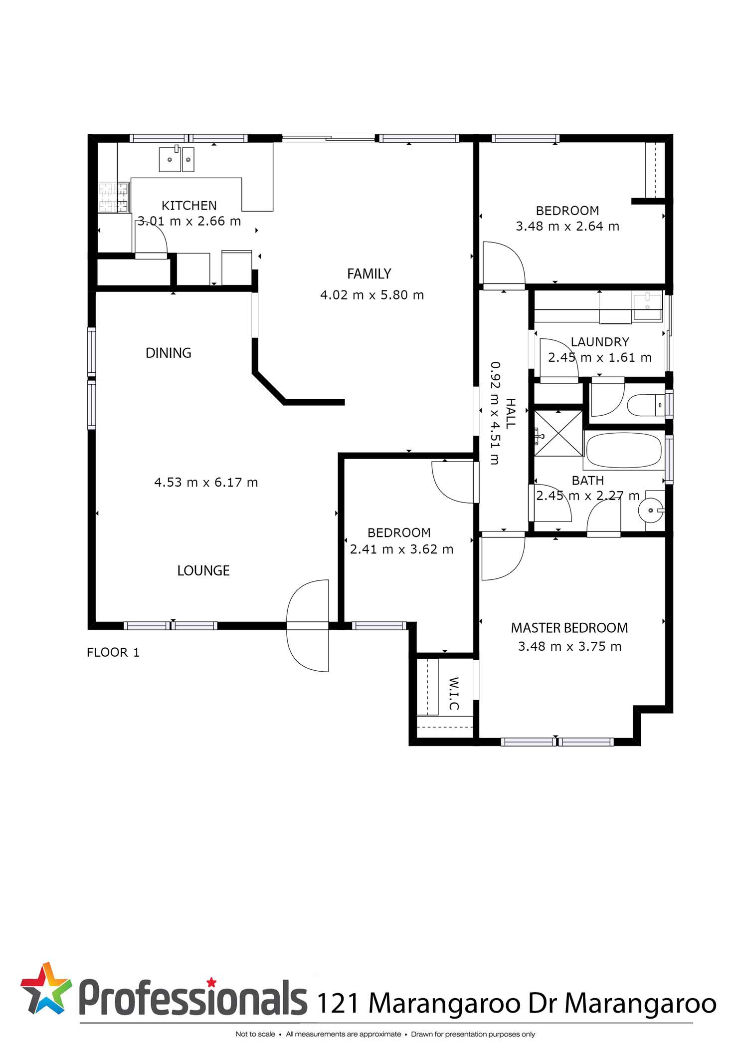 Floorplan of Homely house listing, Lot 1/121 Marangaroo Drive, Marangaroo WA 6064
