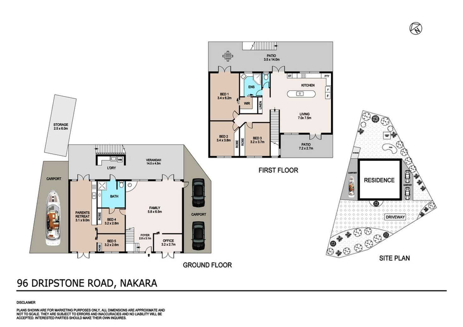 Floorplan of Homely house listing, 96 Dripstone Road, Nakara NT 810