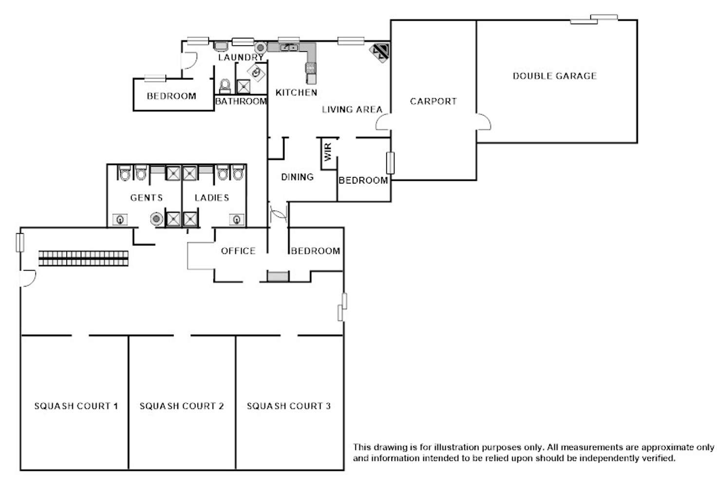Floorplan of Homely house listing, 14 Oliver Street, Bordertown SA 5268