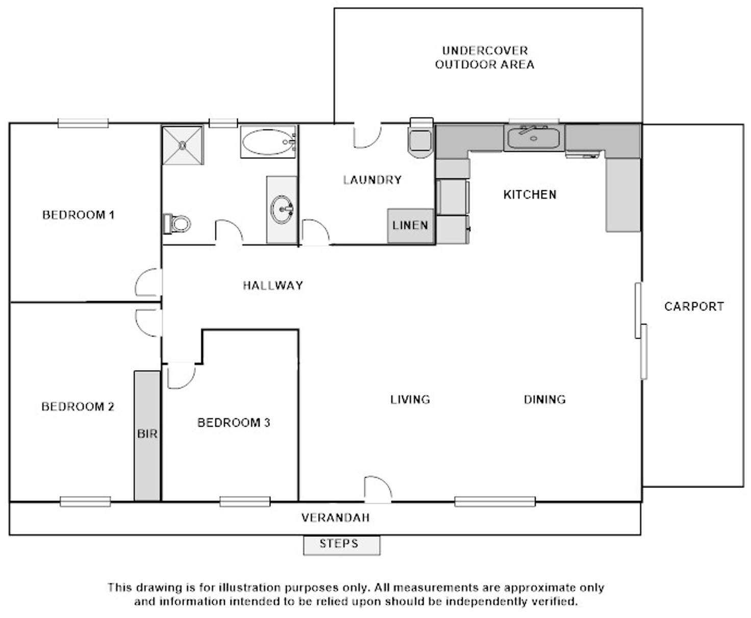 Floorplan of Homely house listing, 182 Victoria Parade, Bordertown SA 5268