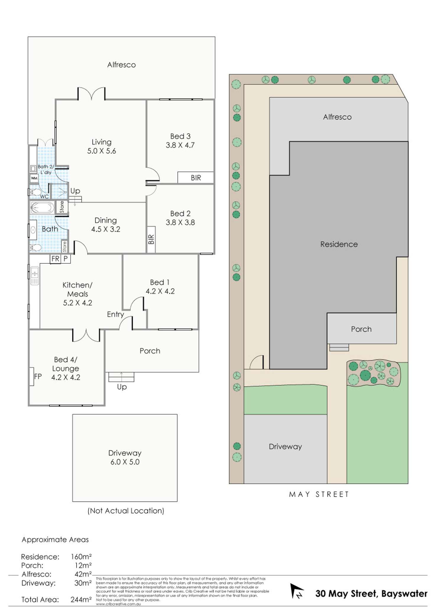 Floorplan of Homely house listing, 30 May Street, Bayswater WA 6053