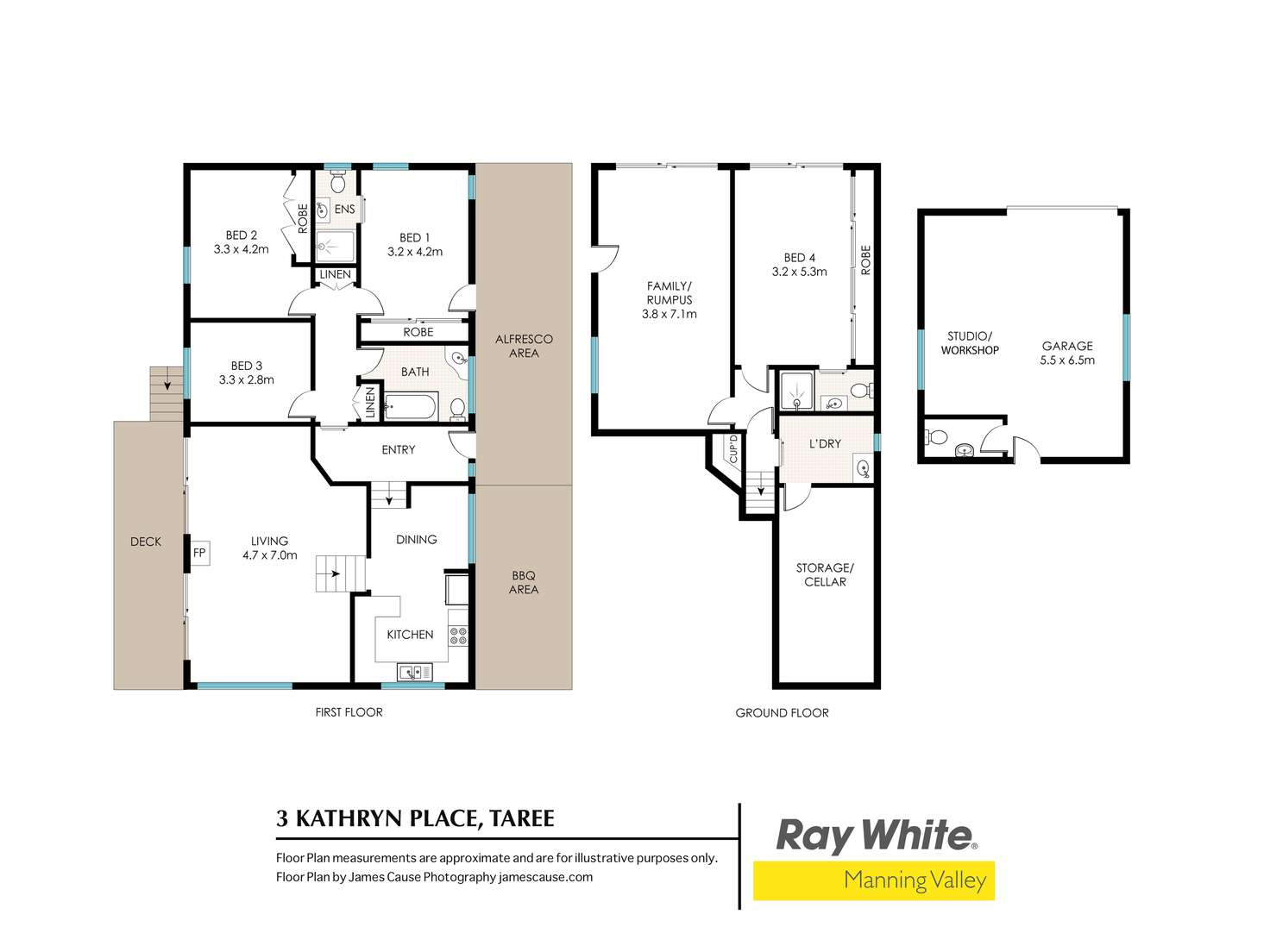 Floorplan of Homely acreageSemiRural listing, 3 Kathryn Place, Taree NSW 2430